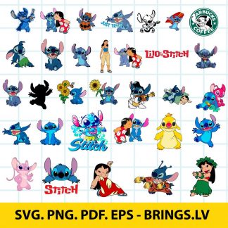 Stitch SVG Bundle