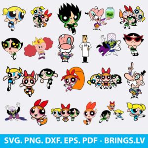 Powerpuff-Girls-SVG-File