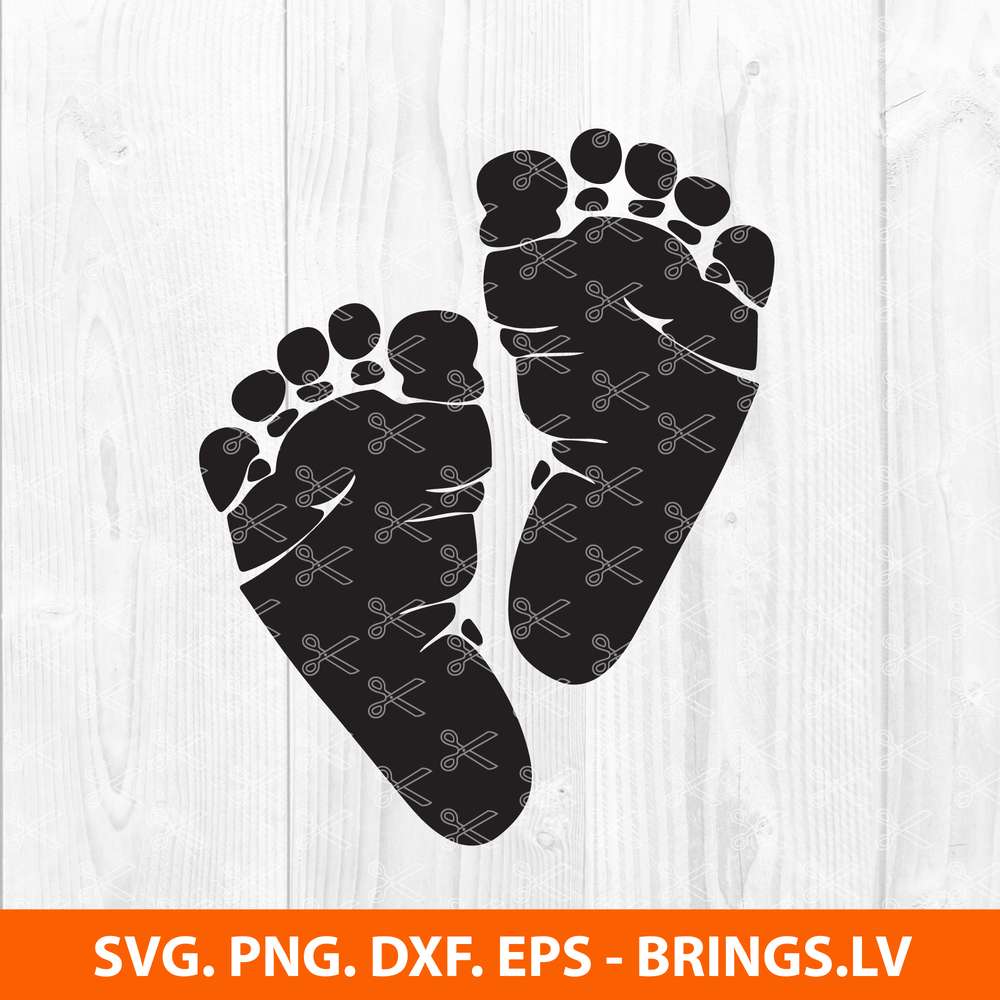 Baby feet SVG