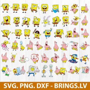 Sponge Bob SVG Bundle