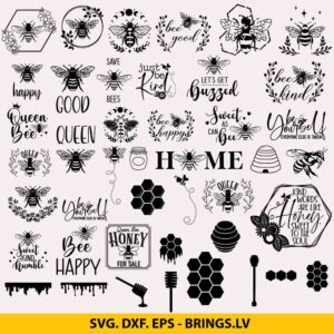 Bee SVG Bundle