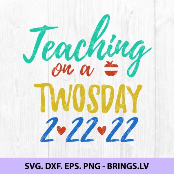 teaching-on-a-twosday-svg-file
