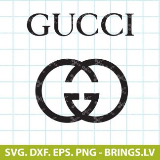 Gucci Logo SVG | Fashion Brand SVG | Gucci SVG | Gucci Vector | Gucci