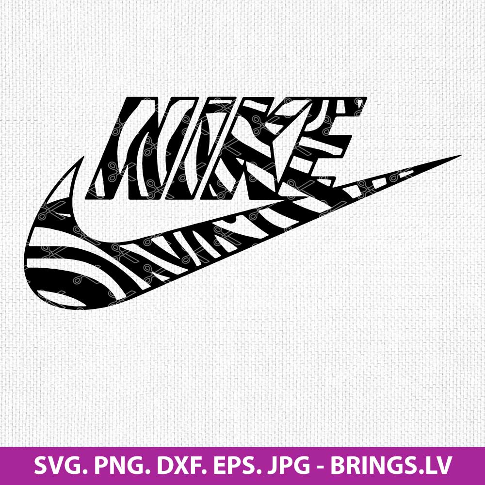 Nike Animal Print Logo SVG