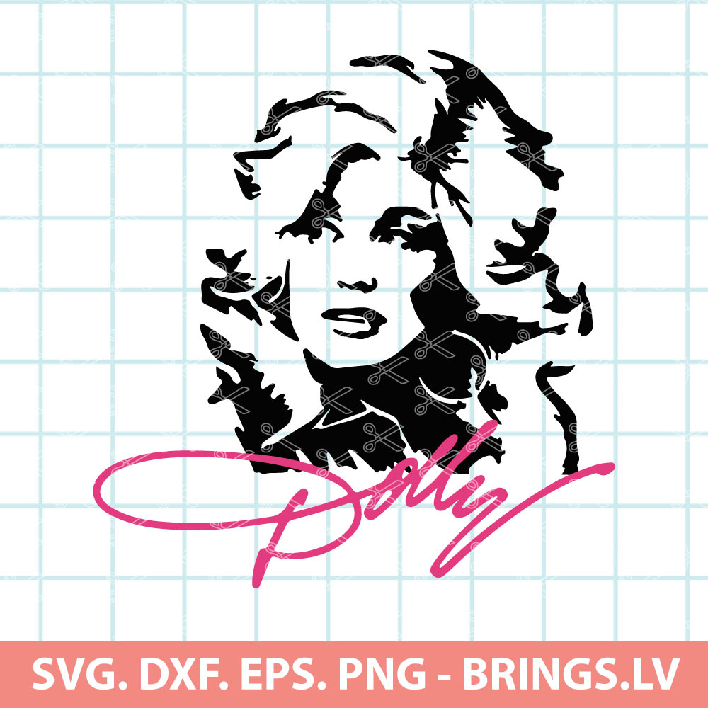 Dolly Parton SVG