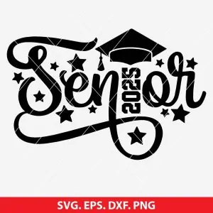 Senior 2025 SVG