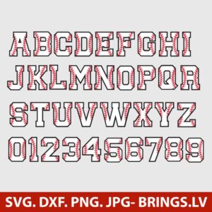 Baseball-SVG-Letters-and-Numbers