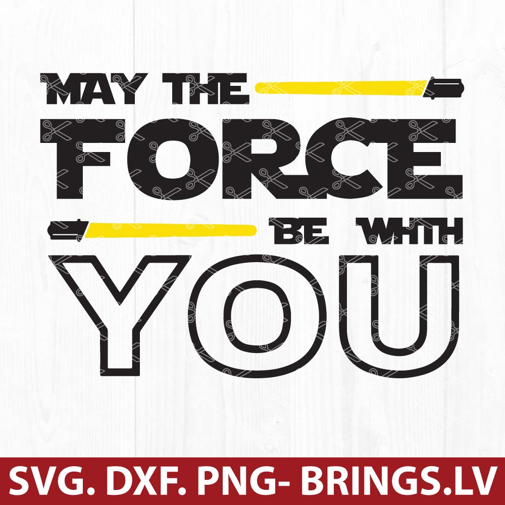 May the force be with you SVG