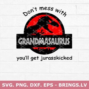 Grandmasaurus SVG