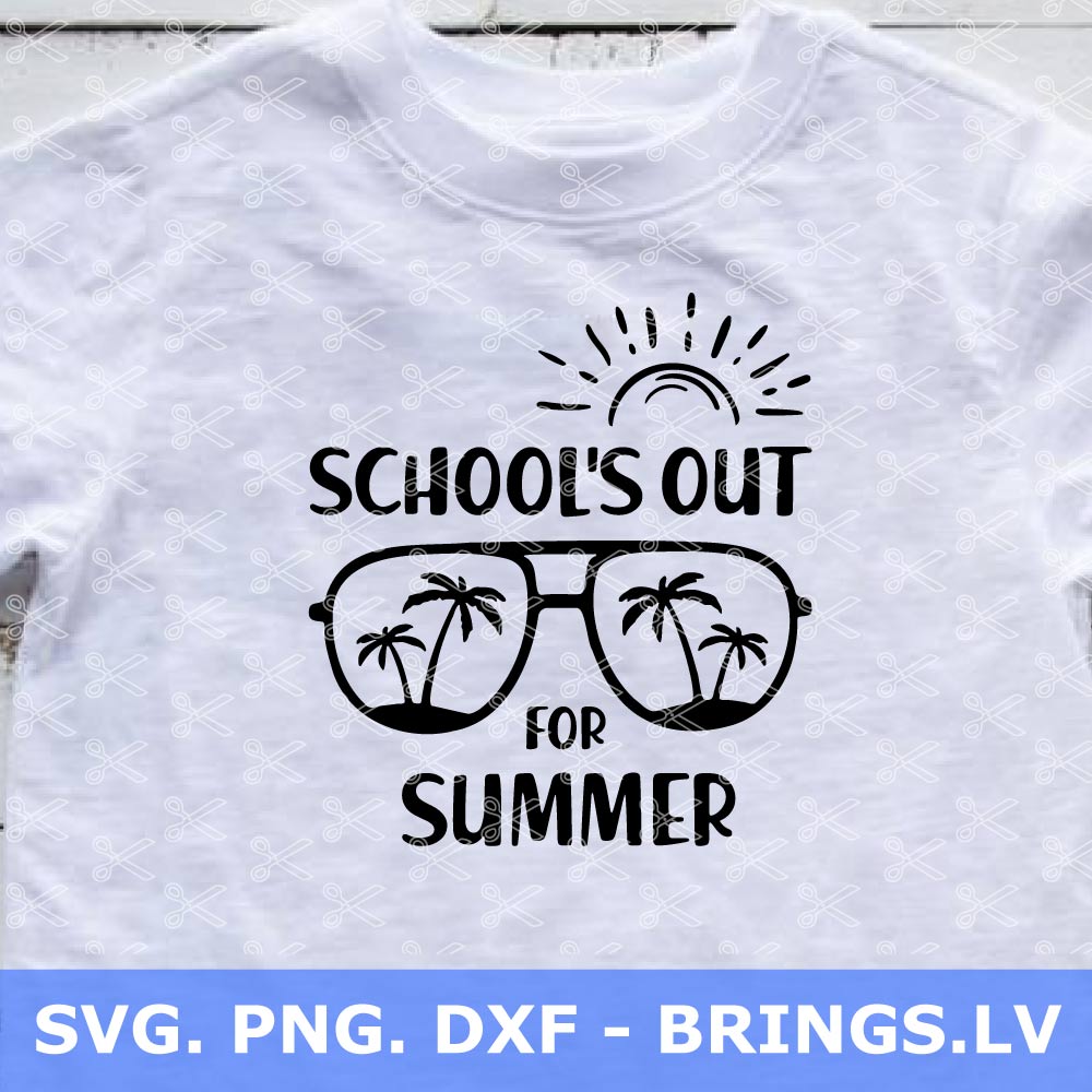 Schools Out for Summer SVG