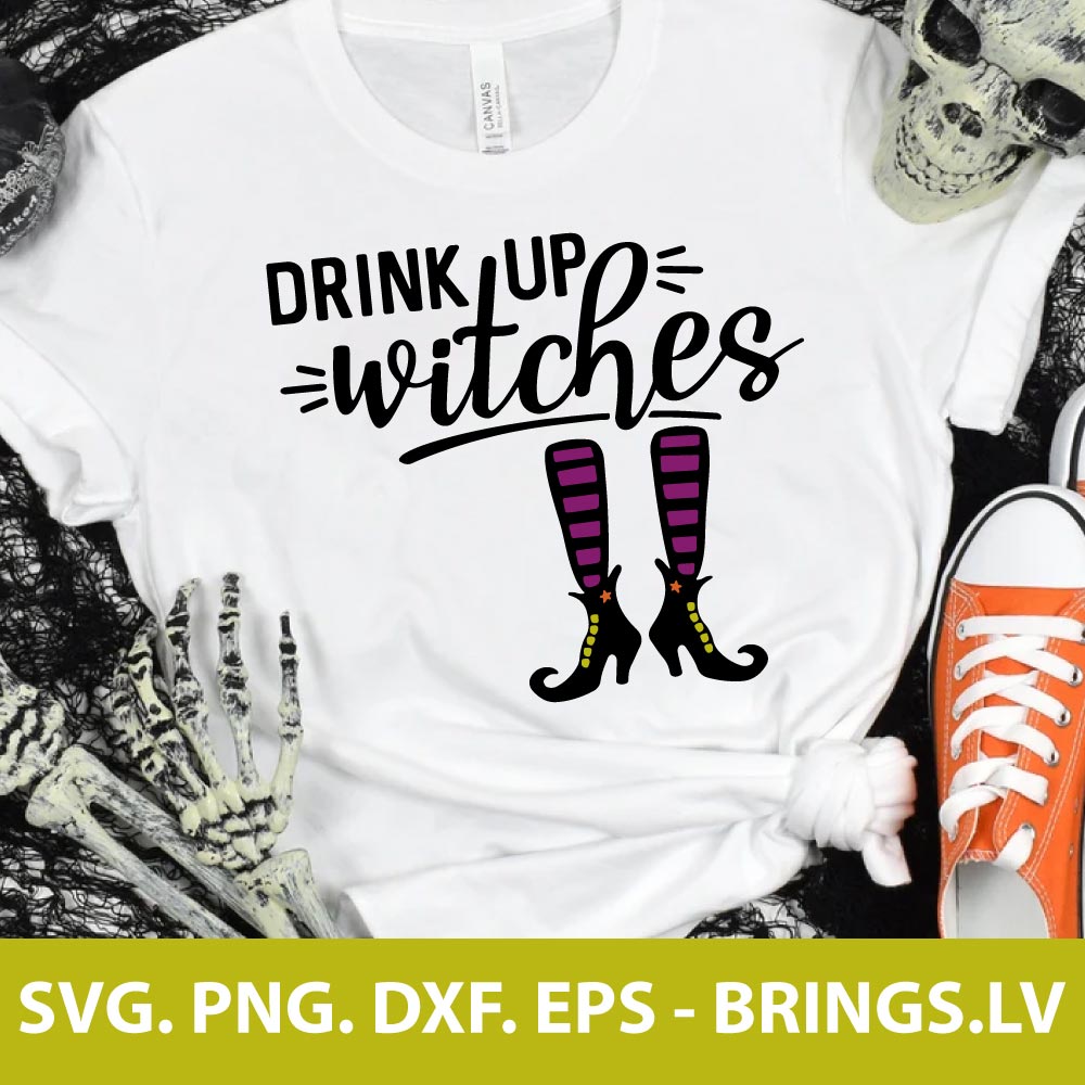 DRINK UP WITCHES SVG