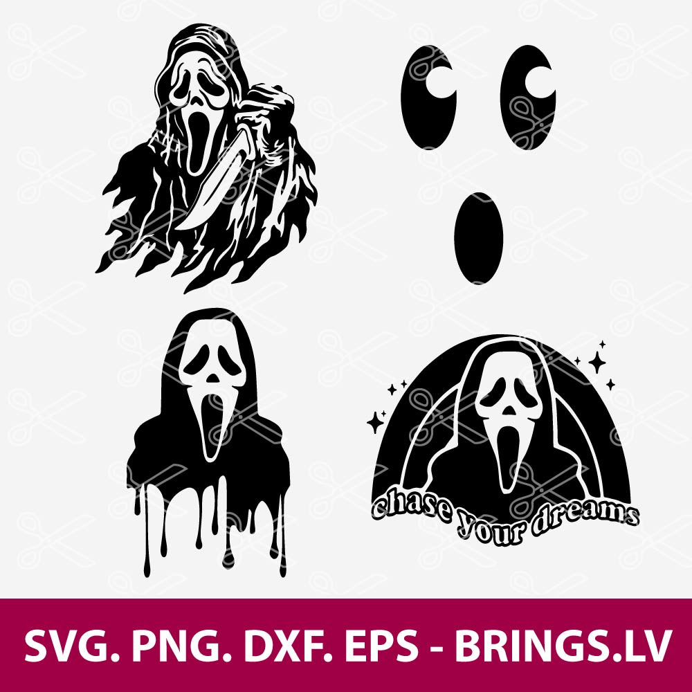 Ghost Face Svg