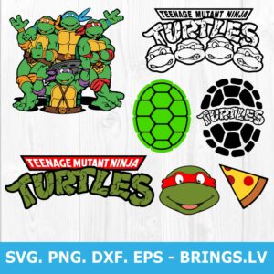 Ninja Turtles SVG Bundle