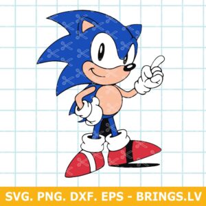 Sonic the Hedgehog SVG