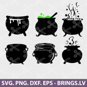 Cauldron SVG File