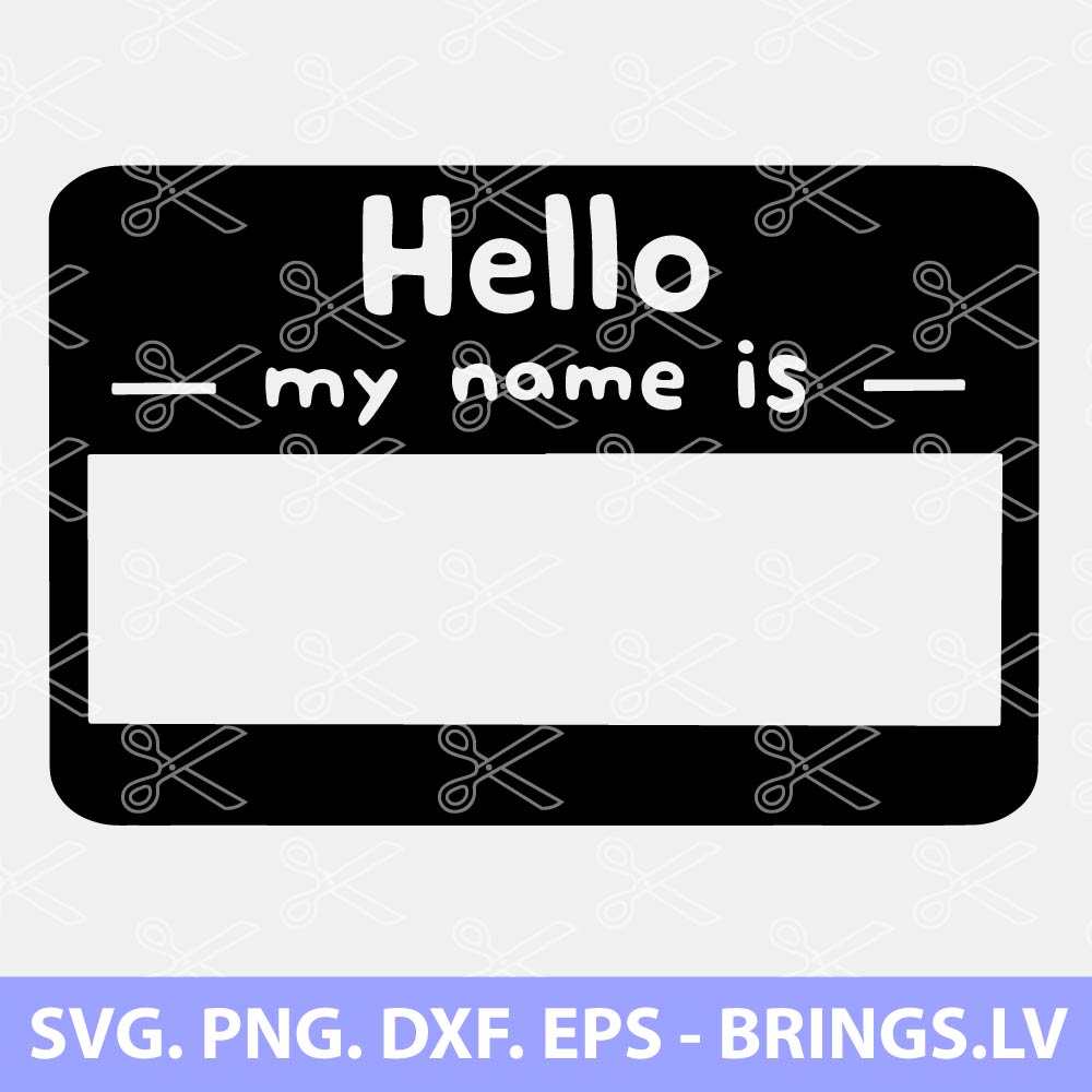 HELLO MY NAME IS SVG