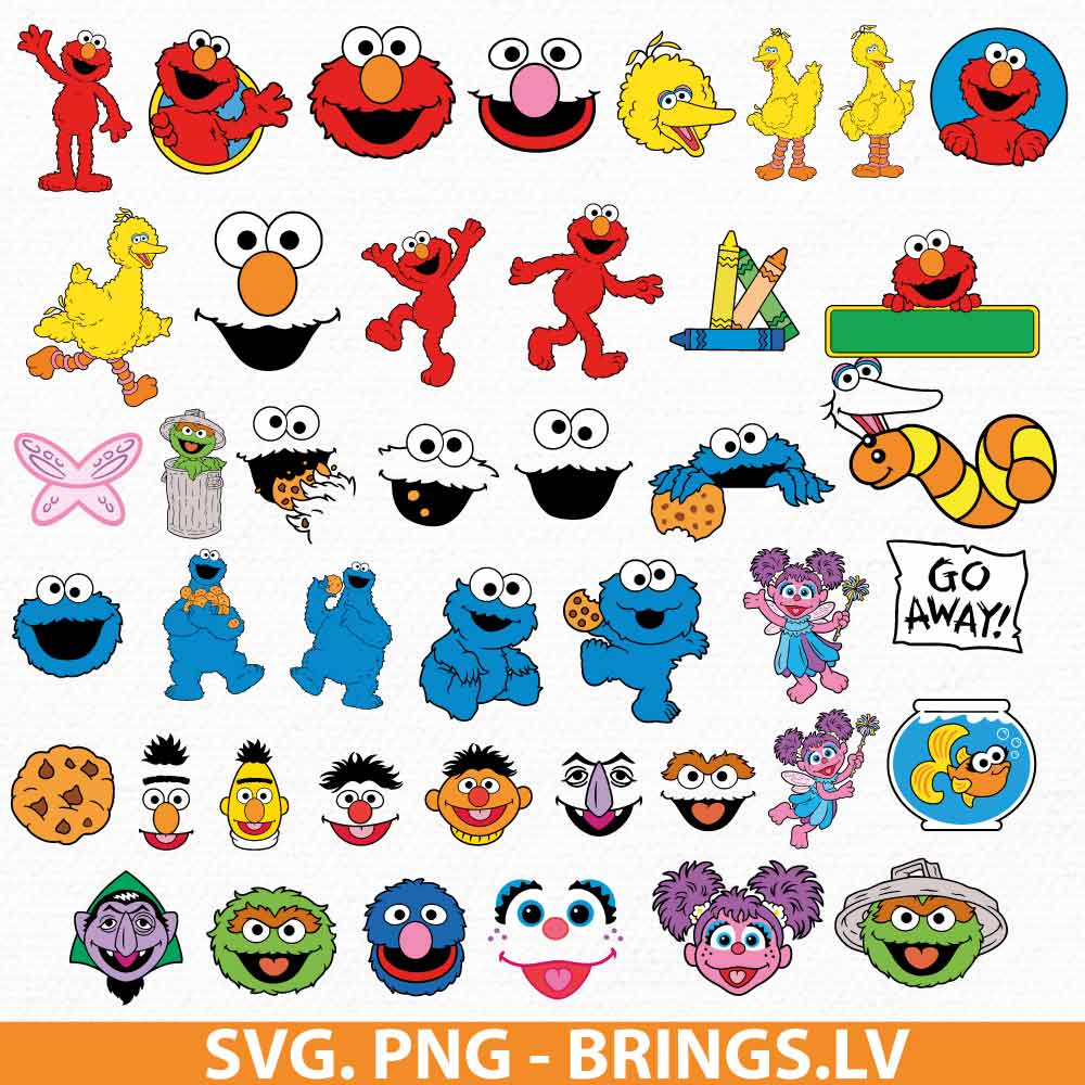 Sesame Street SVG