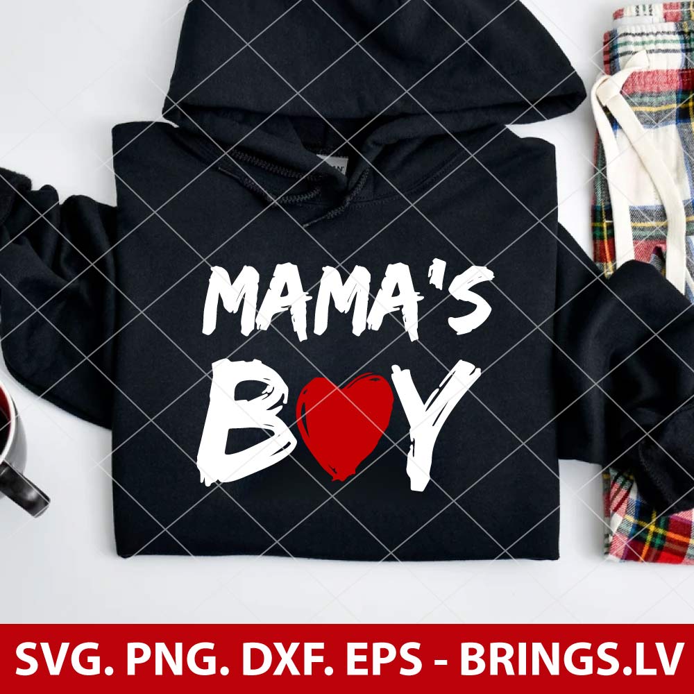 Mama's Boy SVG | Boy Valentine's Day SVG | Valentine's Day SVG | PNG