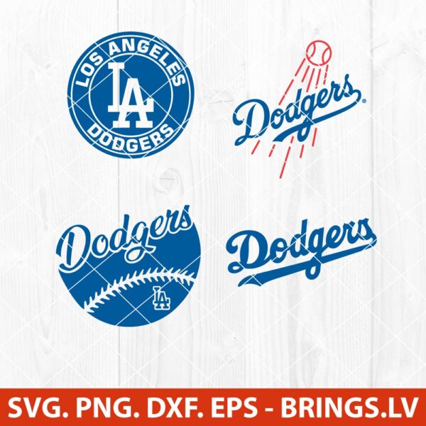 LA Dodgers SVG