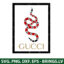 Gucci Snake Logo SVG