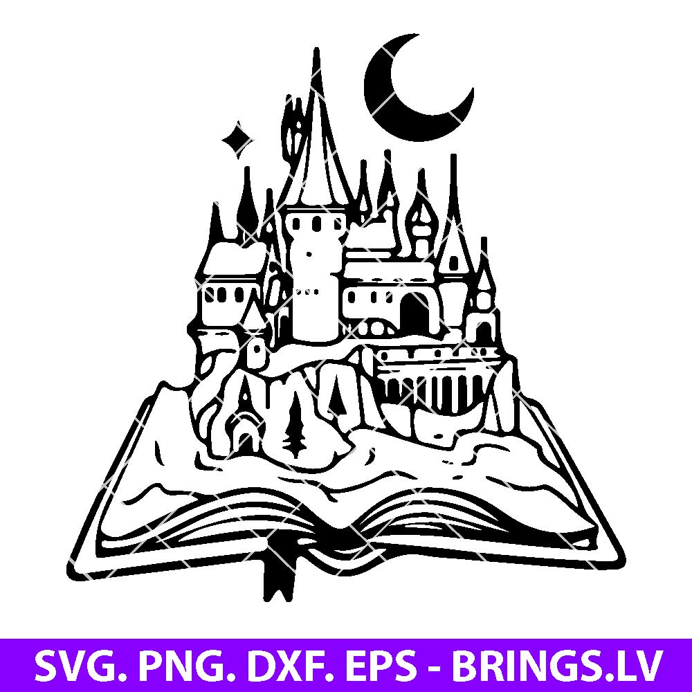 Harry Potter Books SVG
