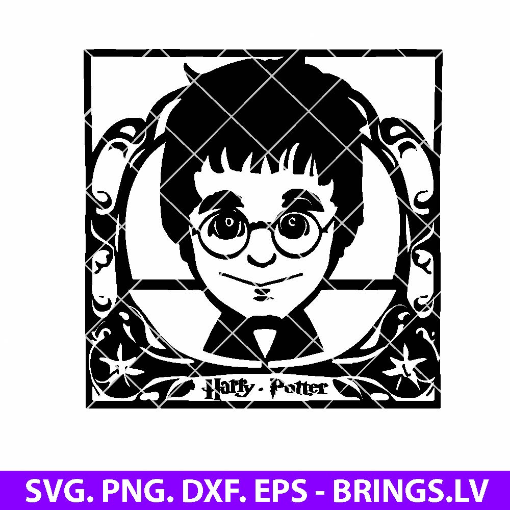 Harry Potter Face SVG