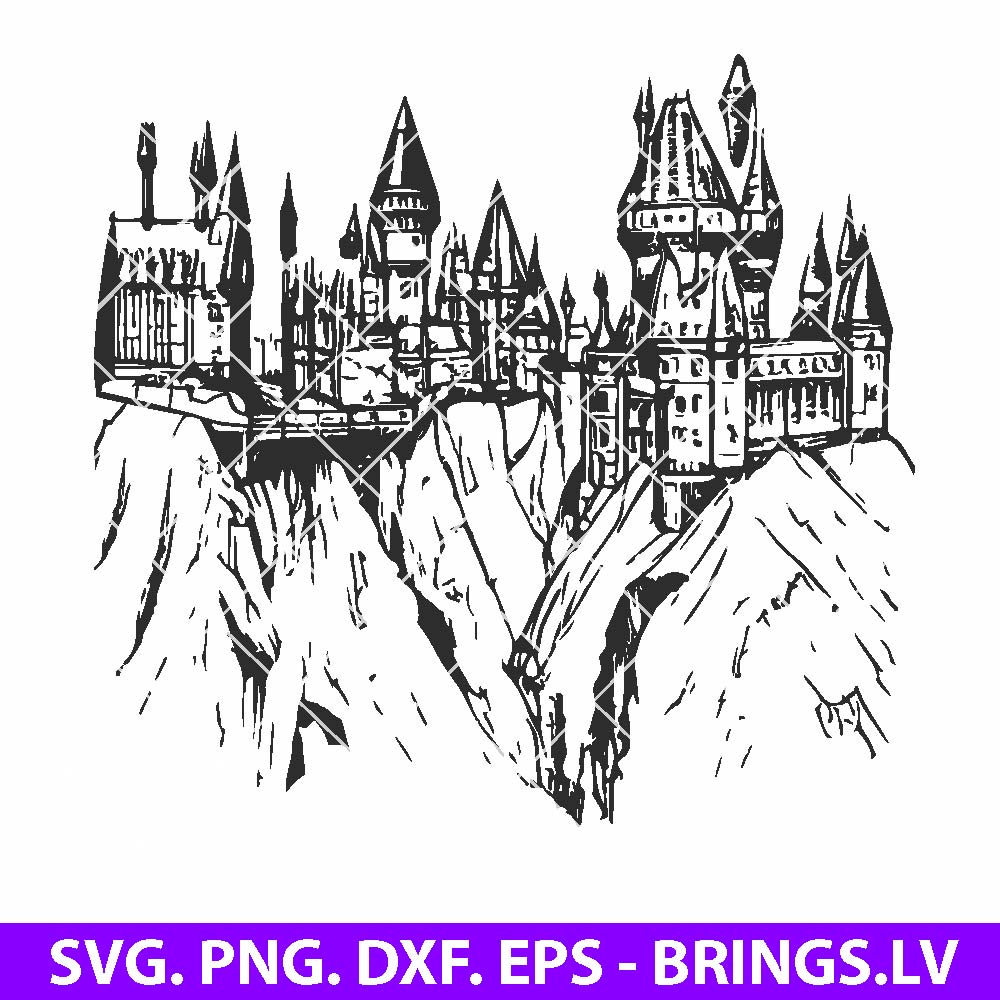Hogwarts School SVG