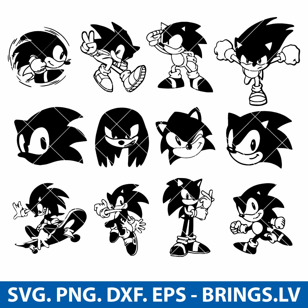 Sonic The Hedgehog SVG