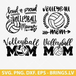 Volleyball Mom SVG