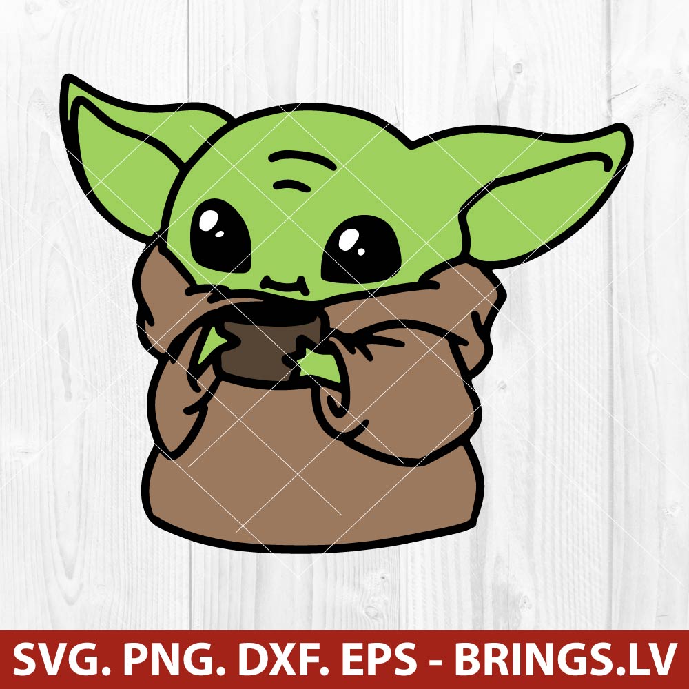 Yoda Coffee SVG