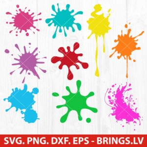 Paint Splatter SVG