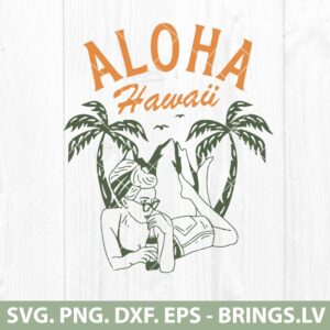 Aloha Hawaii SVG