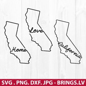 California SVG Bundle