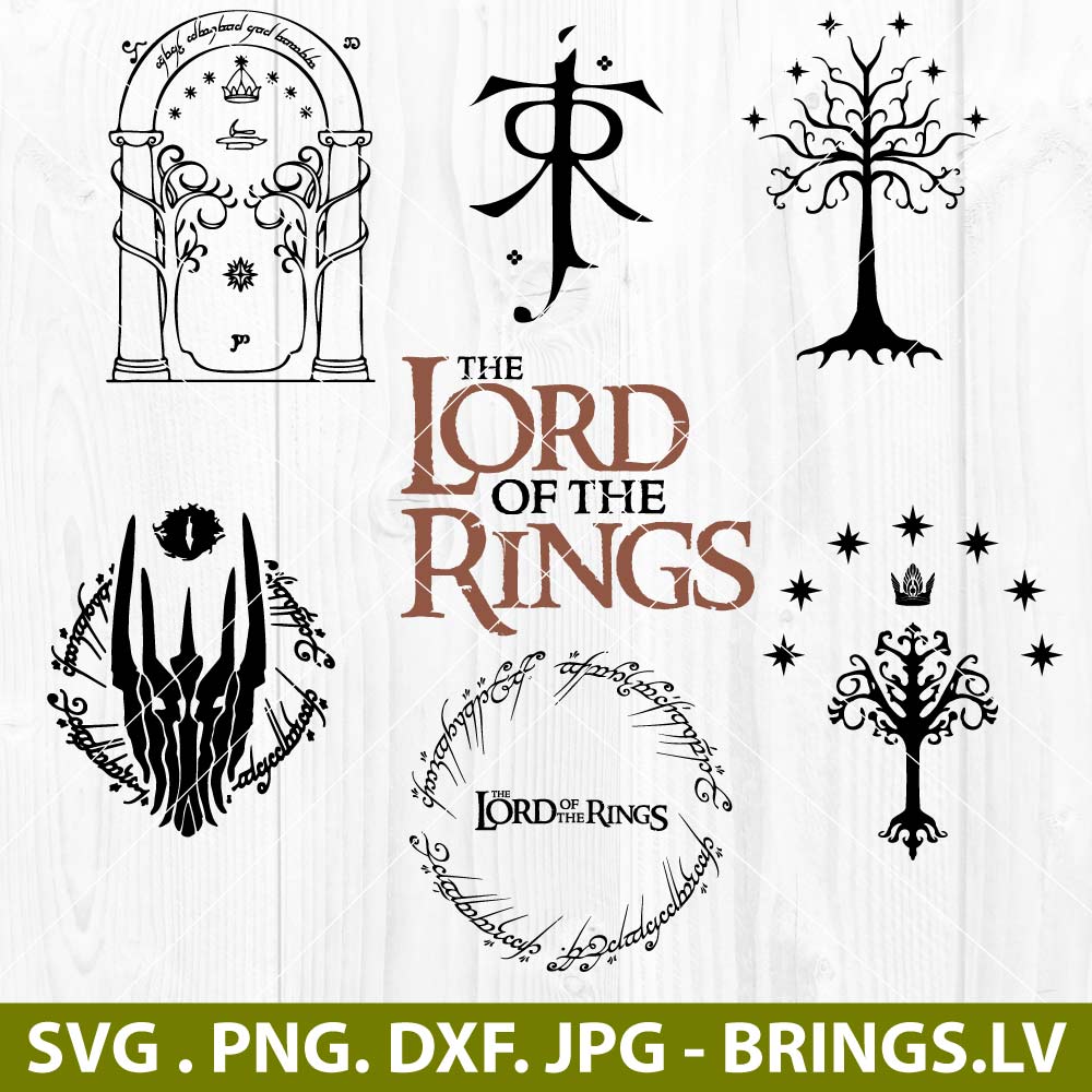 LORD OF THE RINGS SVG