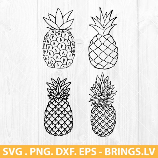 Pineapple SVG Bundle