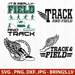 Track And Field SVG Bundle