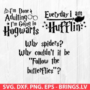 Premium Harry Potter Quotes SVG