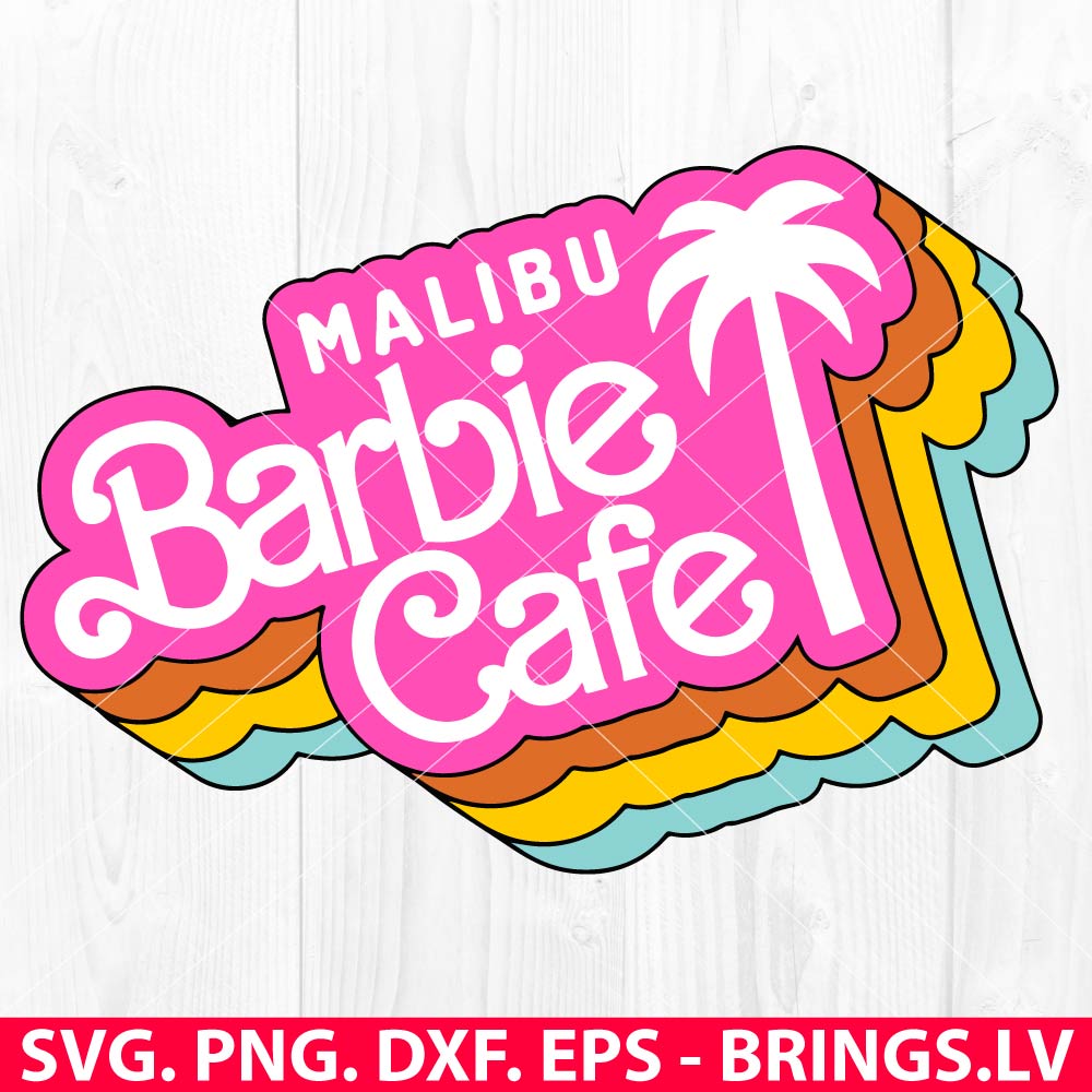 Malibu Barbie SVG
