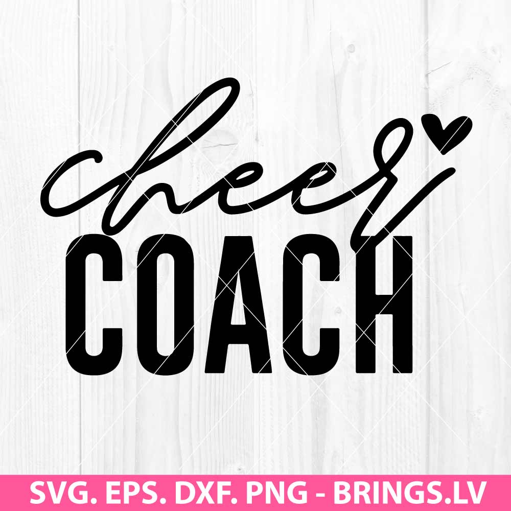 Cheer Coach SVG