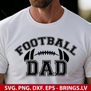 Football Dad SVG