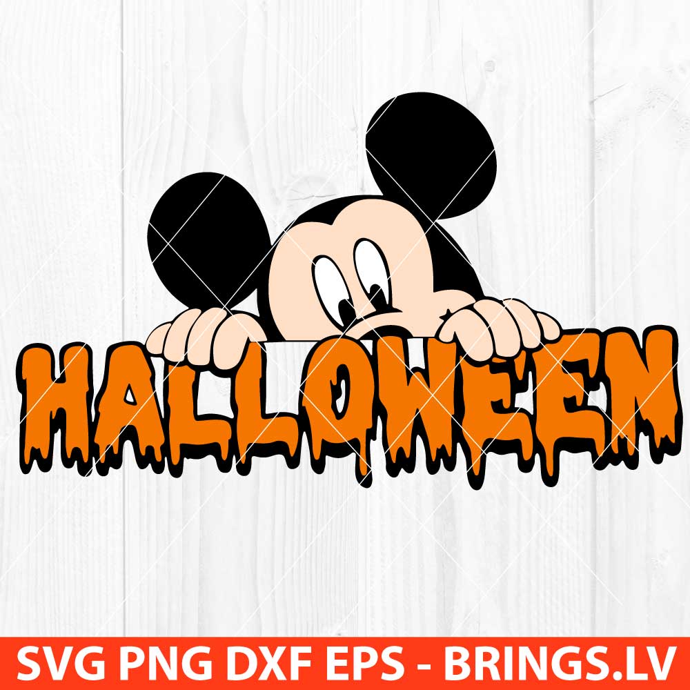 Mickey Halloween SVG