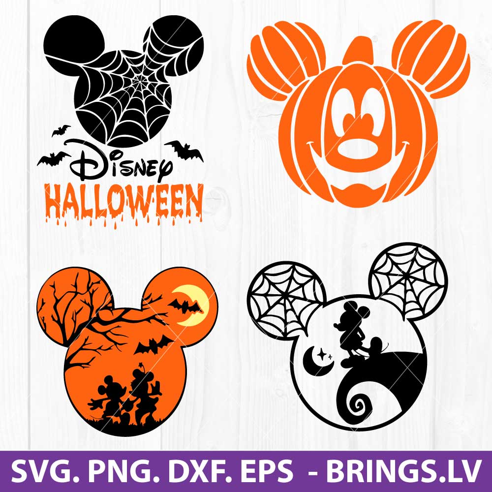 Halloween Mickey SVG