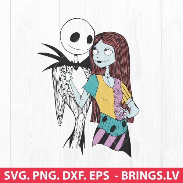 Jack And Sally SVG