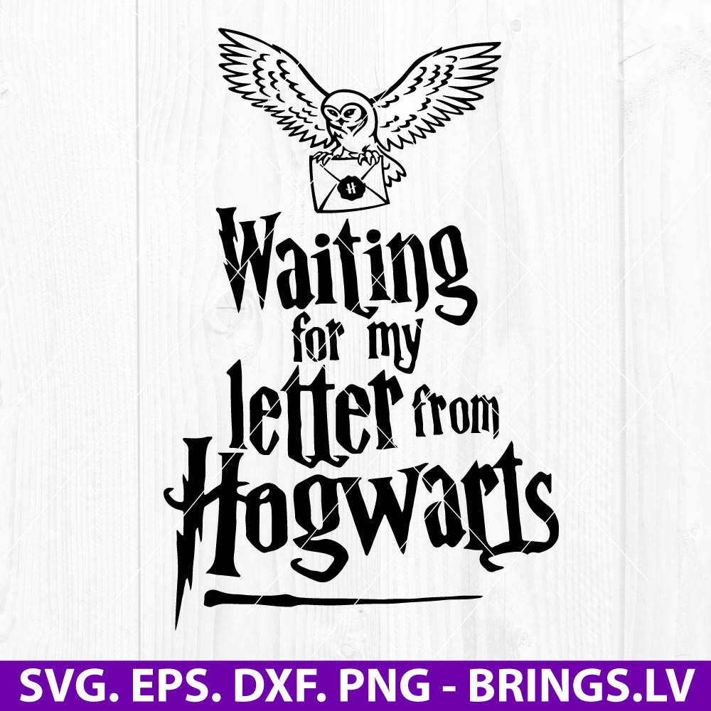 Harry Potter Waiting for My Letter to Hogwarts SVG