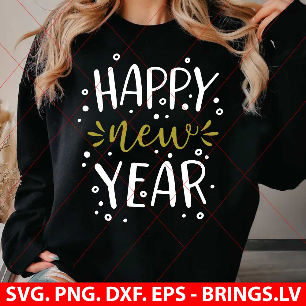 New Years SVG