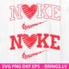 Valentines Nike Heart SVG, Nike Love SVG Bundle, Valentines Day Nike ...