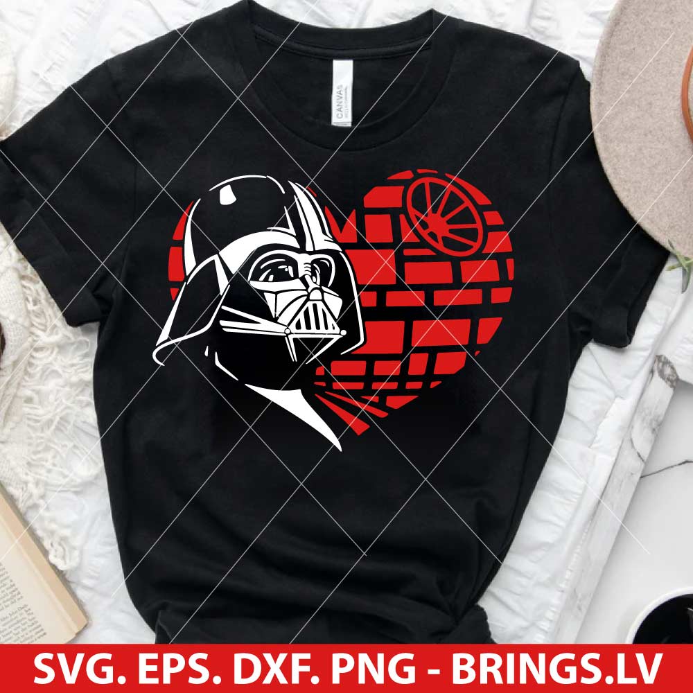 Darth Vader Valentines SVG