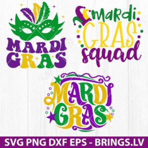 Mardi Gras Carnival SVG