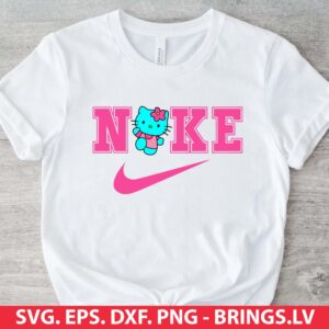 Nike Hello Kitty SVG