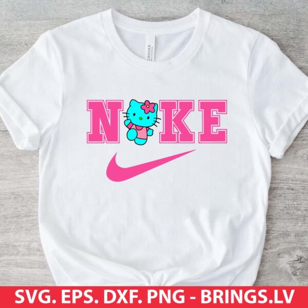 Nike Hello Kitty SVG